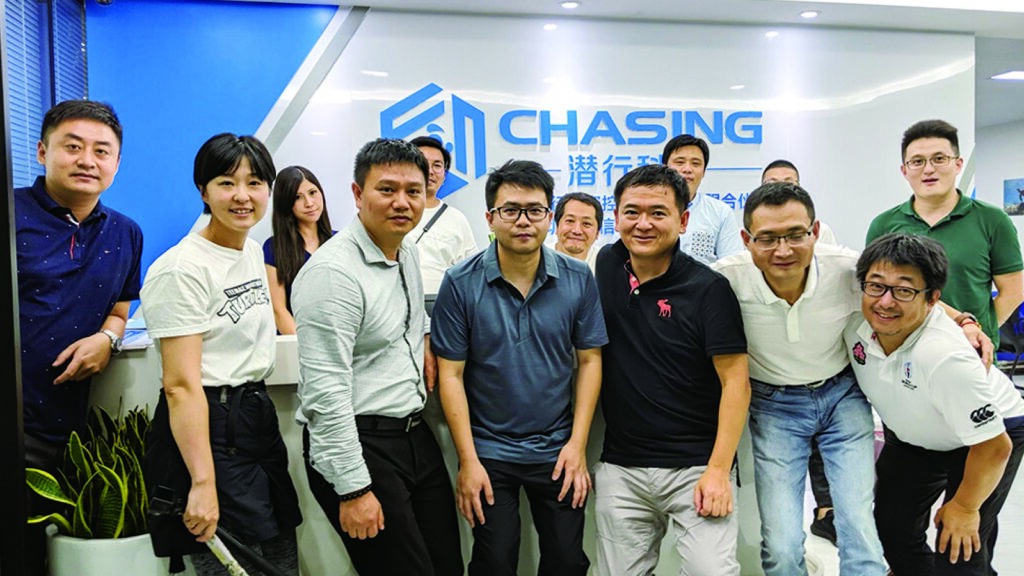 chasing